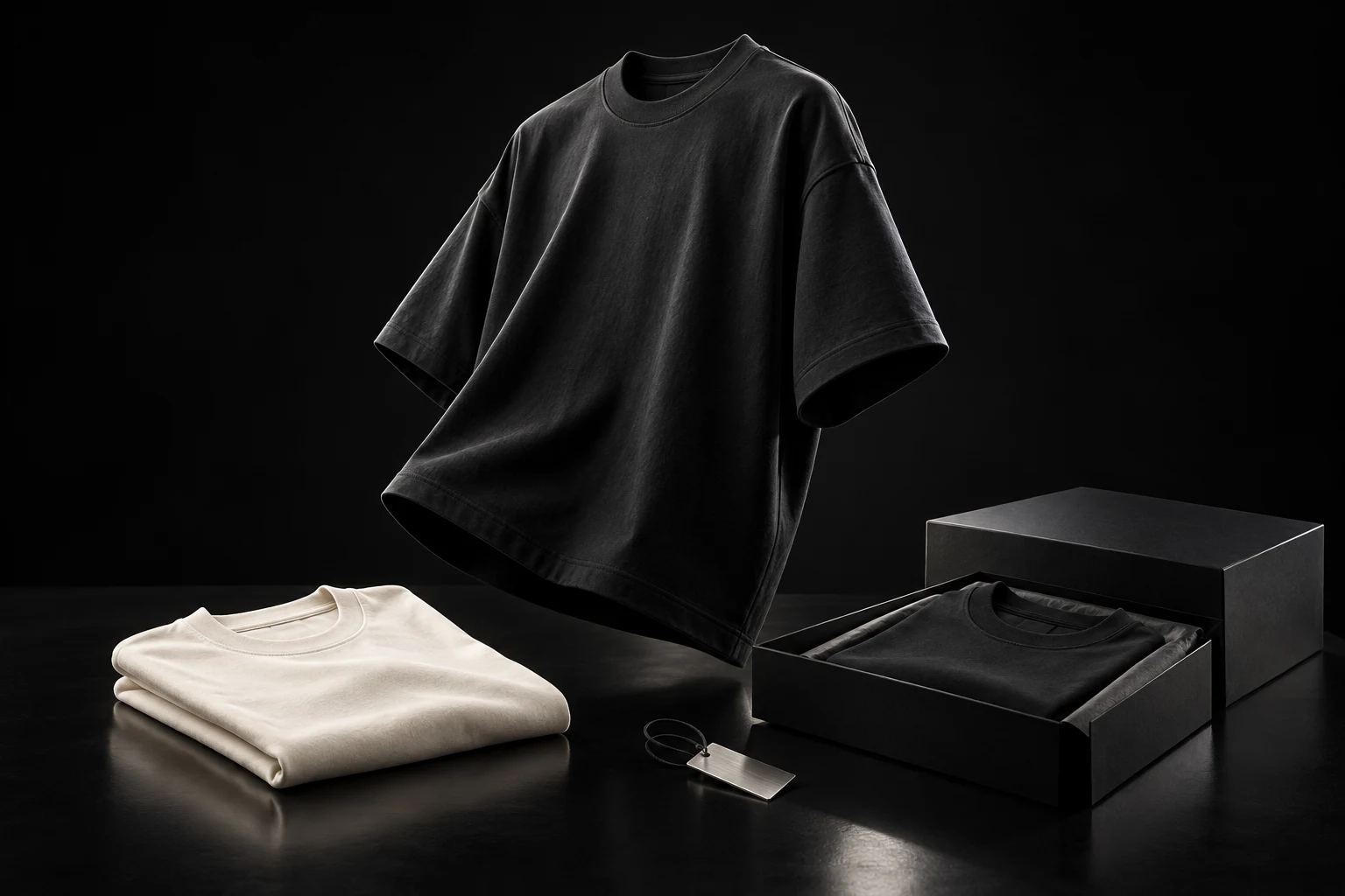 Visual konsep produk dan identitas brand clothing